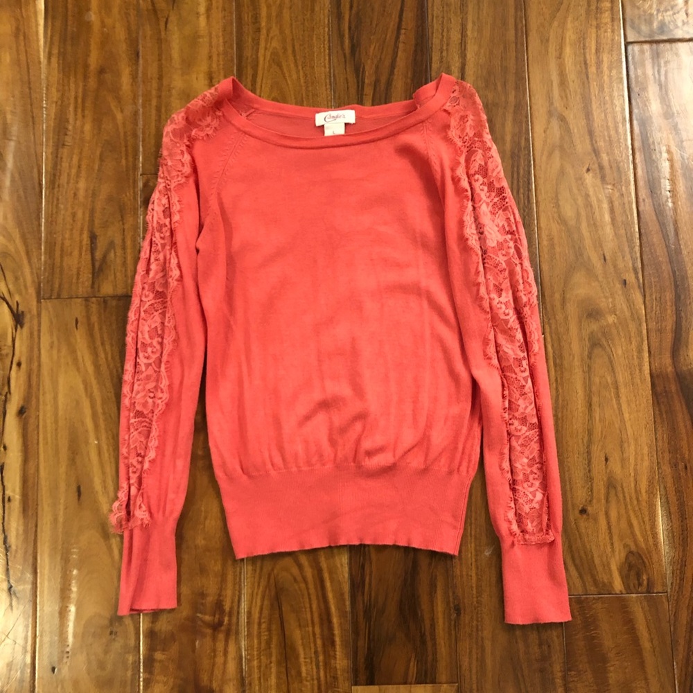 Candie’s Lace Sweater